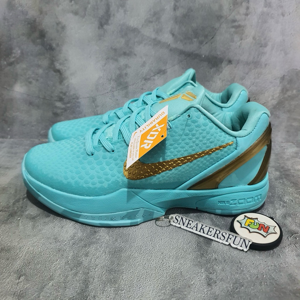 SEPATU BASKET KOBE6 PROTRO STATUE OF LIBERTY X JALEN BRUNSON PREMIUM ORIGINAL