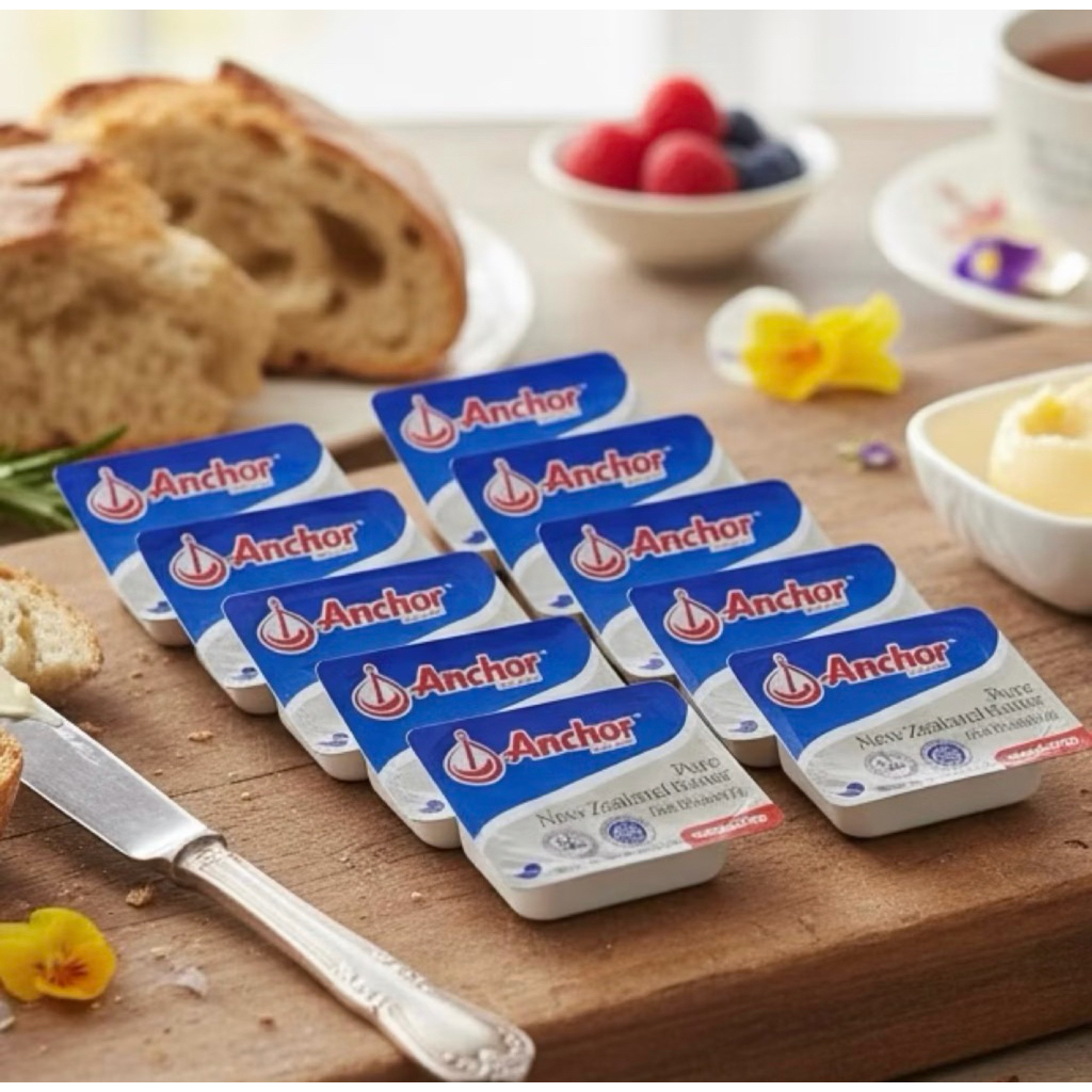 Anchor Unsalted Butter Mini Cup Portion 7gr / Anchor Unsalted Butter Mini Dish 7gr