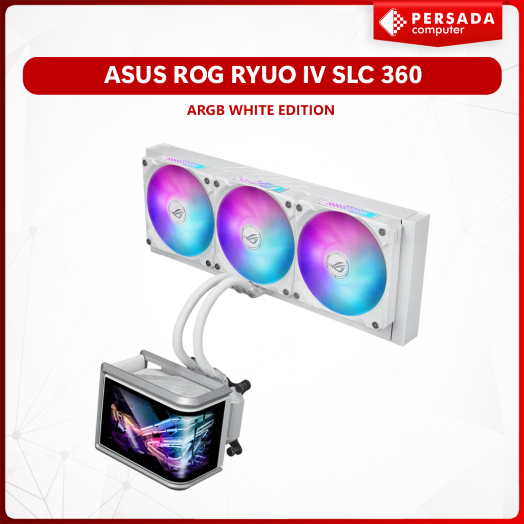 ASUS ROG RYUO IV 360 ARGB WHITE EDITION LIQUID COOLER