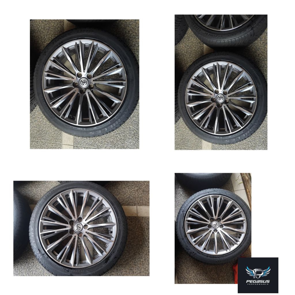 Ban dan Velg R20 untuk Toyota Alphard
