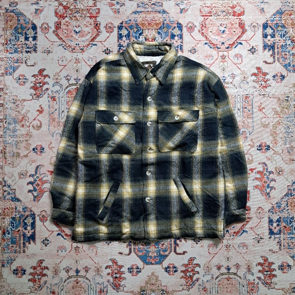 Trade Big Bean Mark International Member Only Woll Veterano Outer, Tartan Outer, Flannel Jacket, Fla