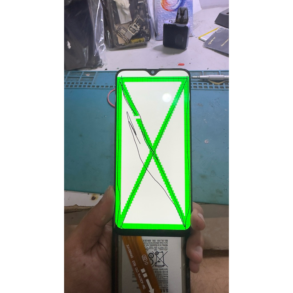 lcd samsung a30s no minus copotan original