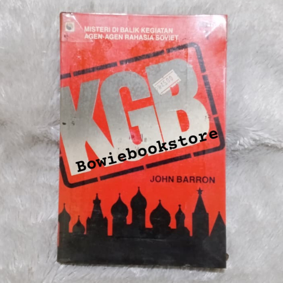 ORIGINAL Bekas Buku KGB Misteri Di balik Kegiatan Agen Agen Rahasia Soviet Bagian 1