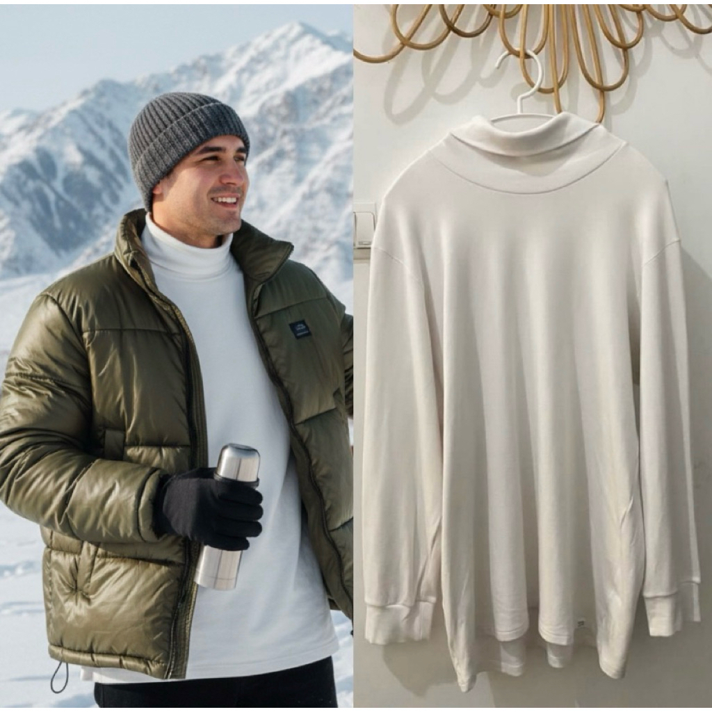 UNQLO HEATTECH ULTRAWARM TURTLENECK / HEATTECH/ULTRAWARM/MENS ULTRAWARM