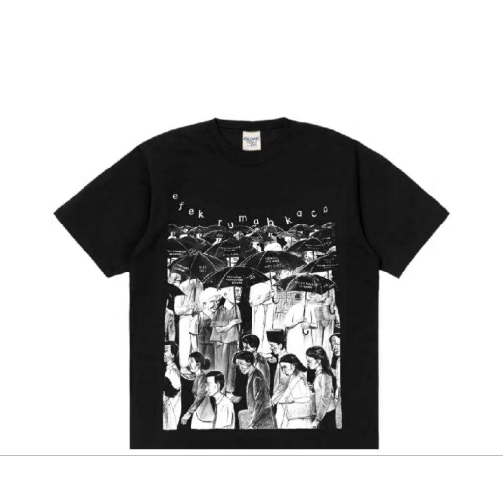 Kaos Merchandise Efek Rumah Kaca