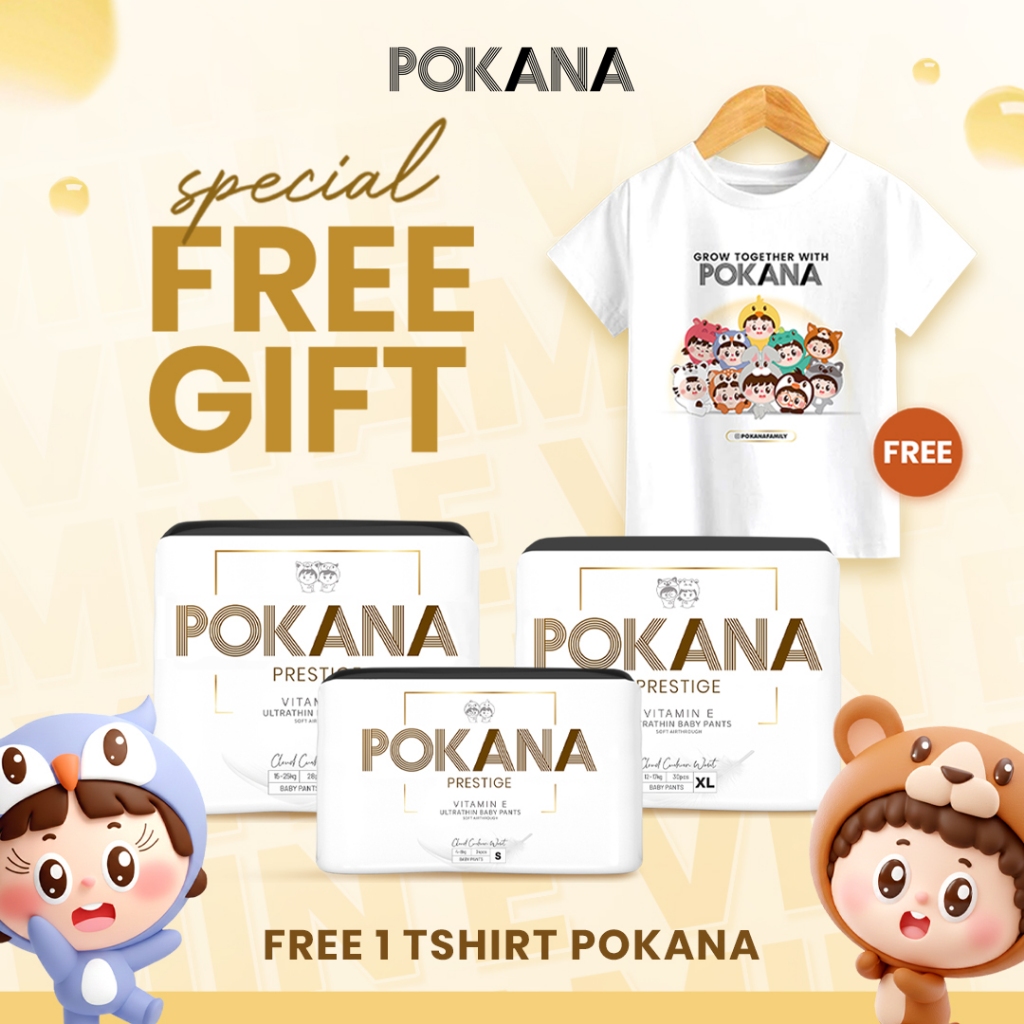 POKANA PRESTIGE SAP Diapers + Free GIFT KAOS POKANA
