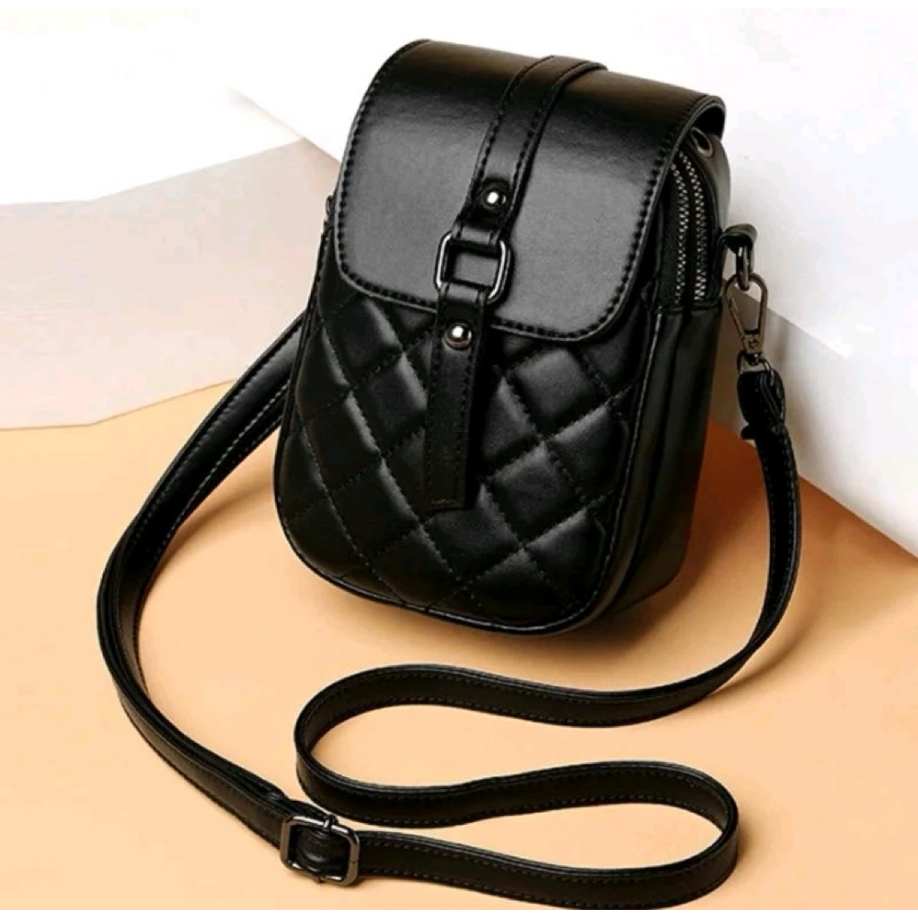 Terbaru Tas Selempang Wanita Model Mini Kubus Matte Muat HP COD Bayar Ditempat