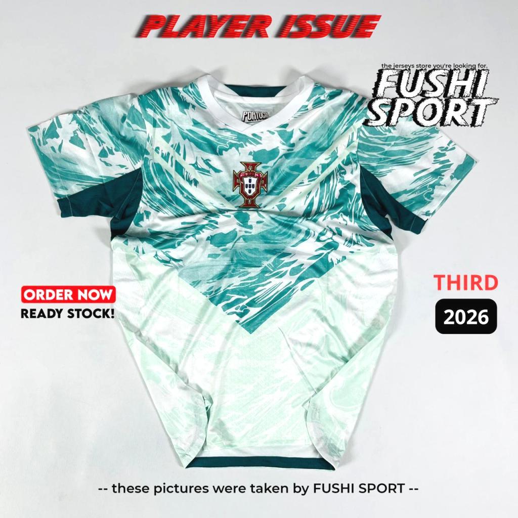 Player Issue | Jersey Baju Bola 2026 Portugal Away Piala Dunia NEW