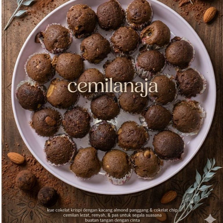 KUE BROWNIES KERING MINI CUP / BROWNIS BANDUNG / OLEH OLEH KHAS BANDUNG ENAK