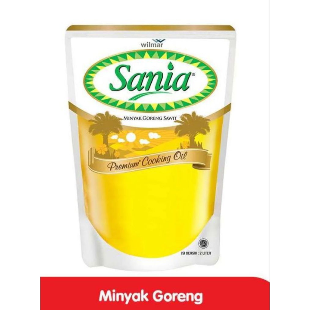 minyak goreng Sania 2000ml - 2L