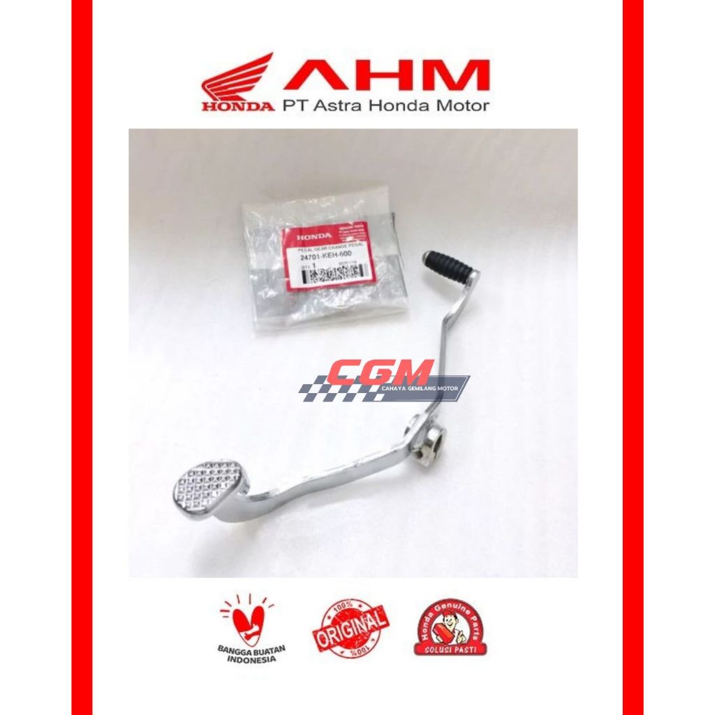 24701 KEH 600 pedal gear change(operan gigi) megapro primus mega pro advance ori ahm