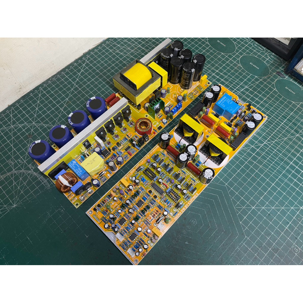PAKET KIT AMPLIFER CLASS D 3K BTL PLUS SMPS 4,5 KW regulasi