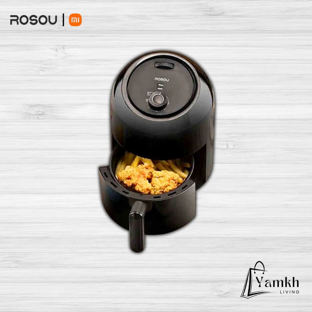 Yamkh Living - Rosou Air Fryer Mesin Penggoreng Tanpa Minyak 2nd Edition 2.5L Alat Masak Sehat Renda