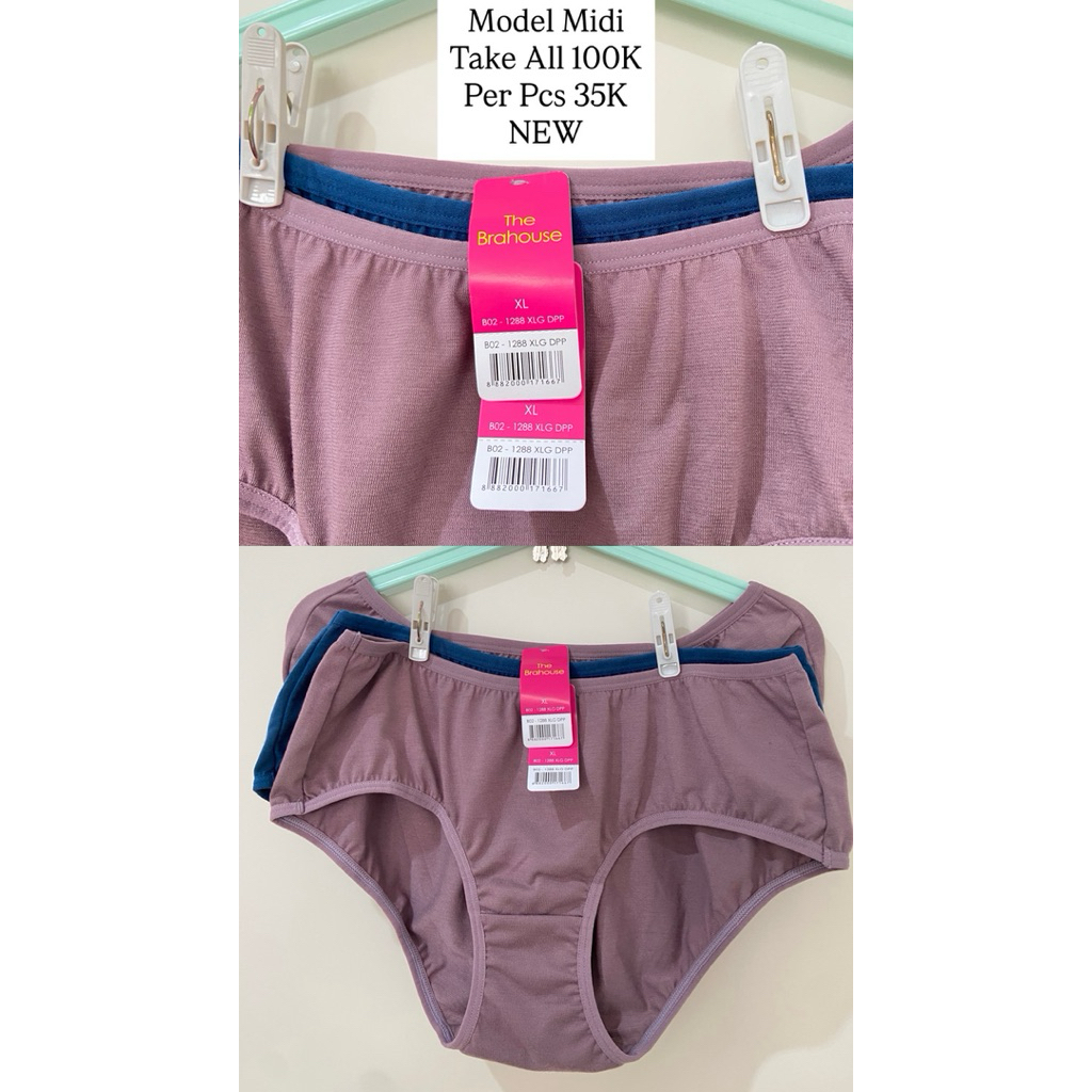 The Brahouse Celana Dalam Midi Size XL