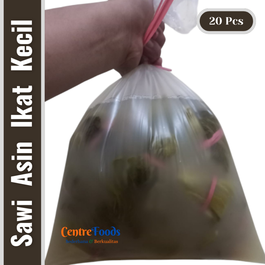 Sawi Asin Ikat Kecil Segar - Sayur Asin / Sawi Layu Asin Ikatan Kecil Fresh | Isi 20 Pcs - Berat 4-4