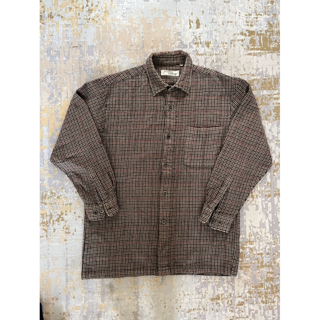 Wool Plaid Shirt Heavyweight