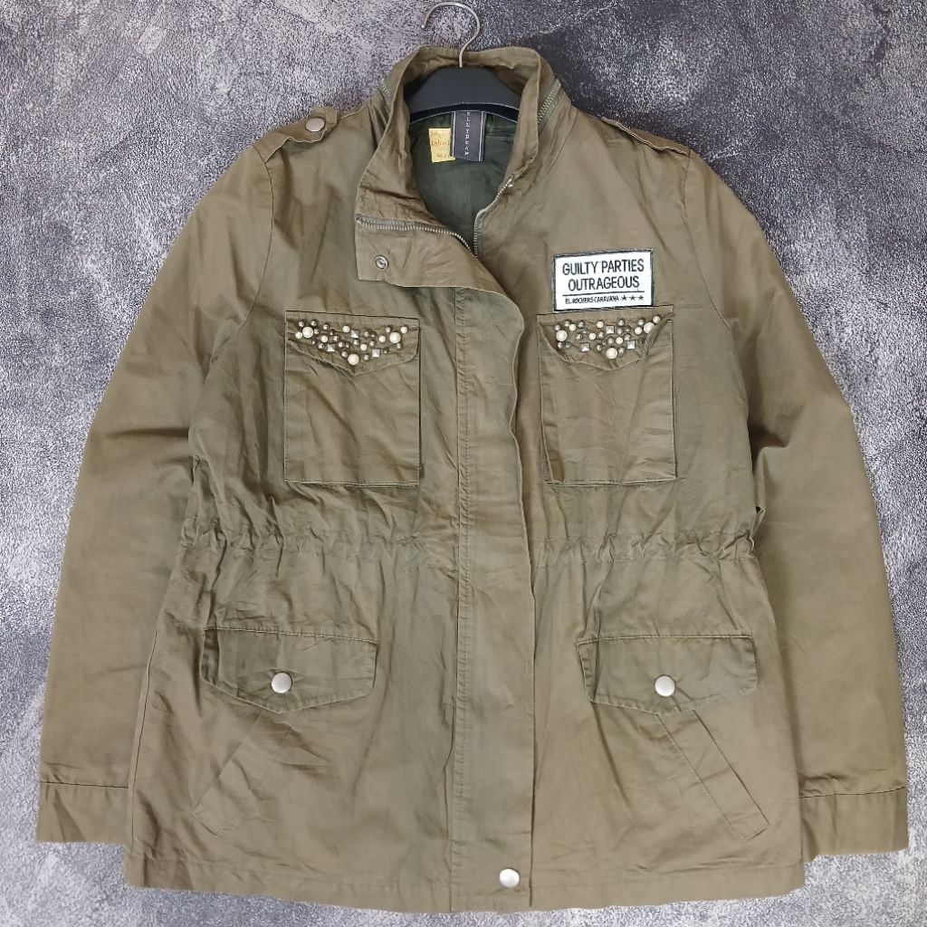 JAKET SEMI PARKA | FIELD JACKET FASHION BY JELLY BEAN SIZE M
