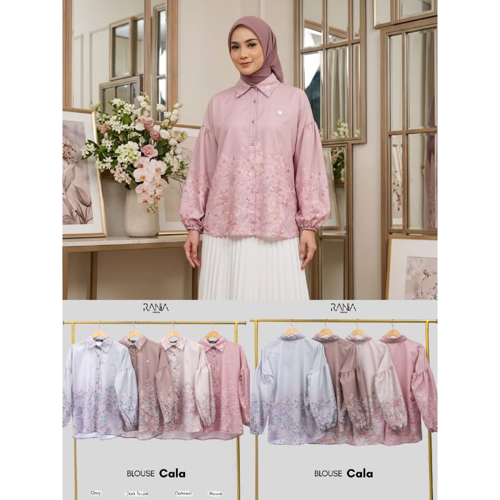 Blouse Calla by Rania / Atasan Rania Premium / Rania Original / Kemeja Rania