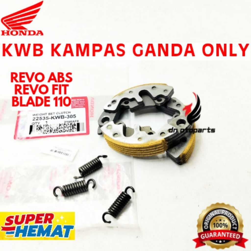 KAMPAS GANDA ONLY ORIGINAL HONDA KODE KWB, KAMPAS GANDA ONLY REVO ABS, KAMPAS GANDA REVO FIT, KAMPAS