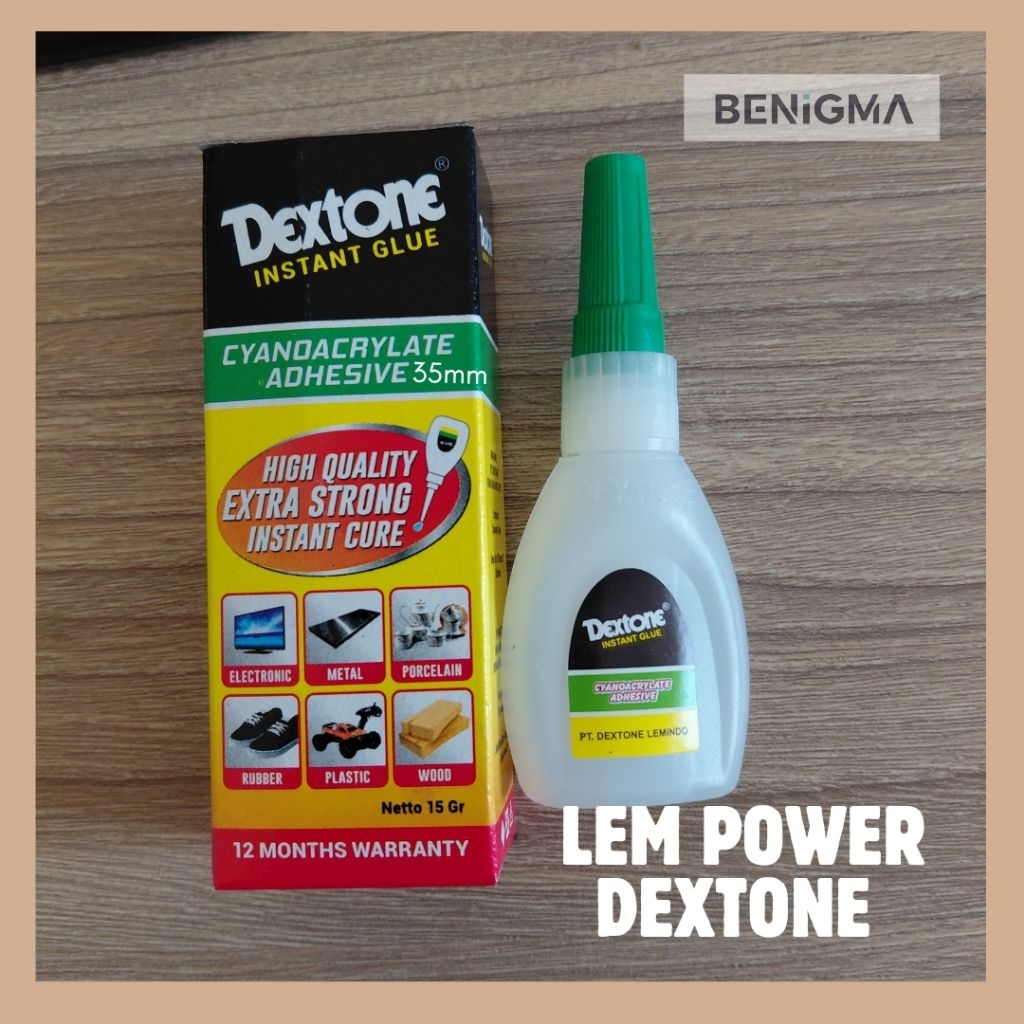 Lem Power Dextone | Lem Akrilik Serbaguna | Acrylic Glue | Lem Akrilik Super Kuat dan Rekat