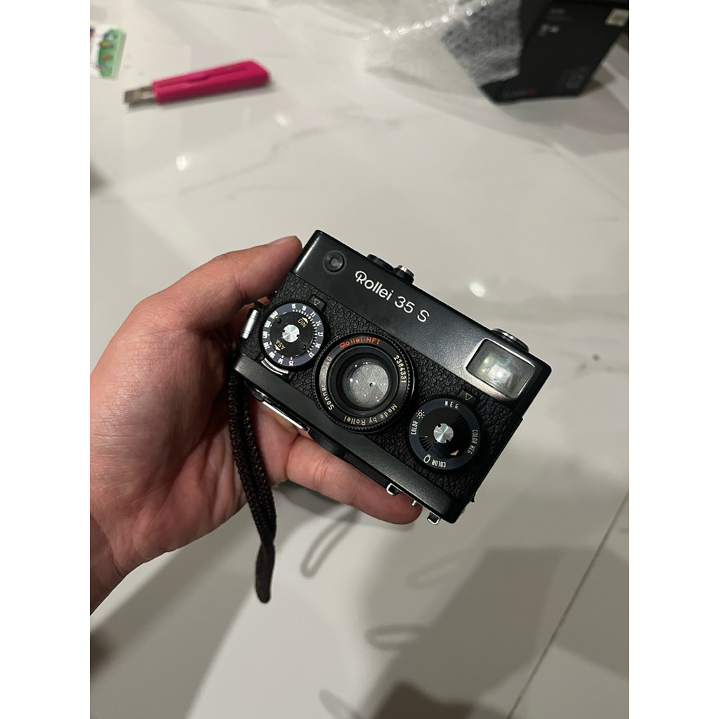 ROLLEI 35 S HITAM GOOD CONDITION JUAL CEPAT (TESTED)