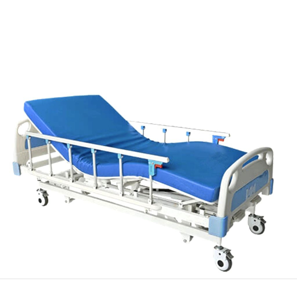 Tempat tidur hidrolik manual second plus matras
