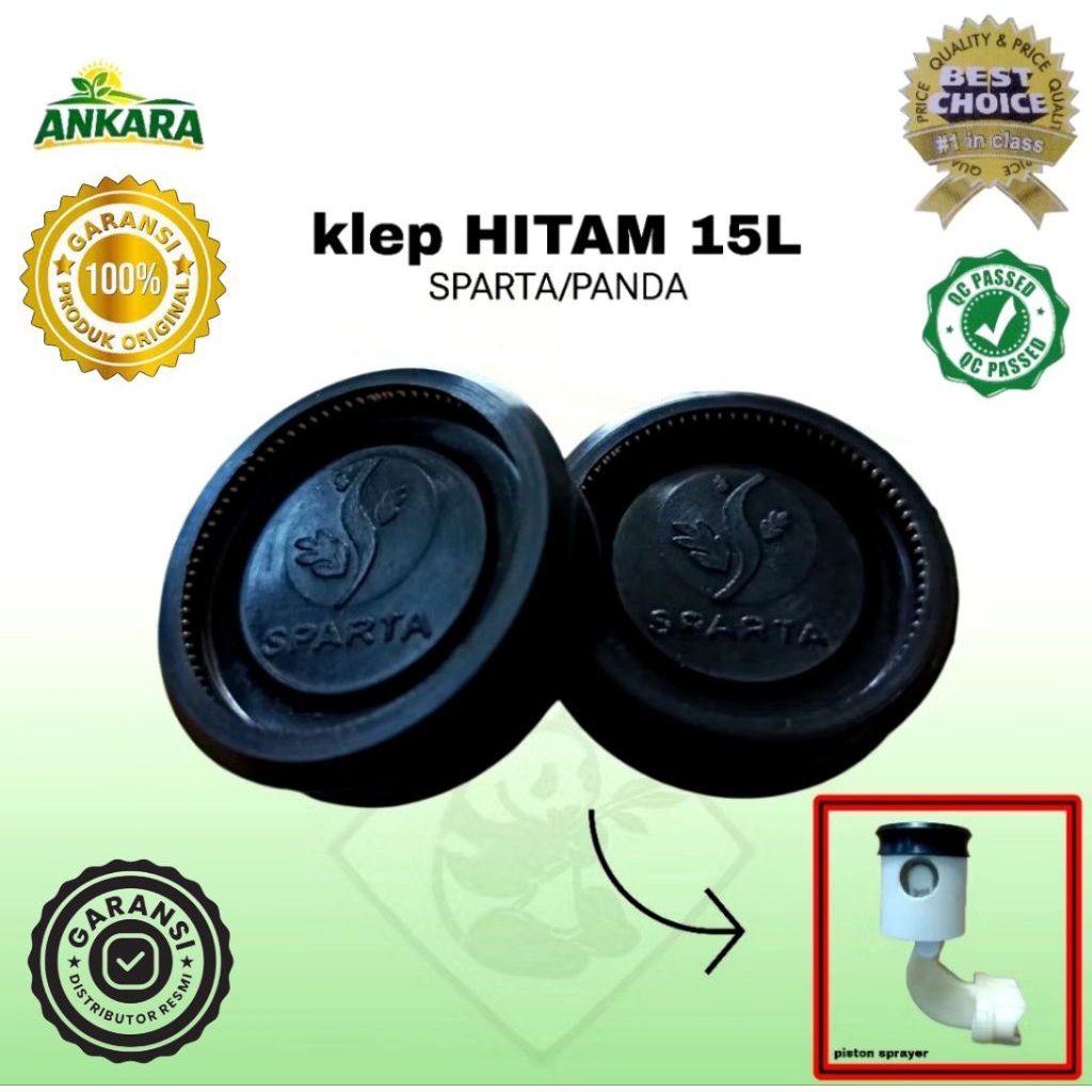 Klep/kelep/karet pompa sprayer german,panda,solo 15 Liter