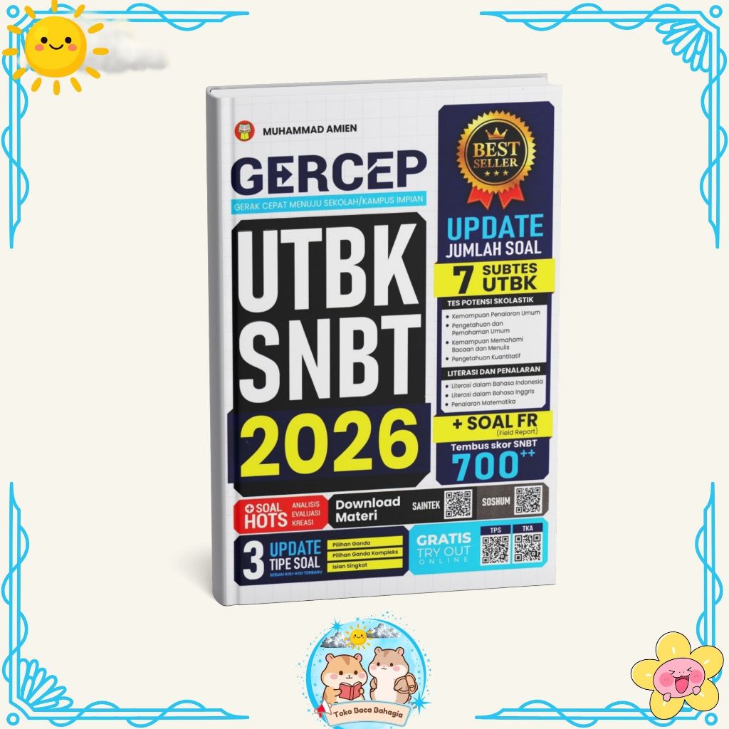 Buku Gercep UTBK SNBT 26 | Wangsit UTBK SNBT 2026 | Maxima UTBK SNBT 2026 | PATEN UTBK SNBT 2026