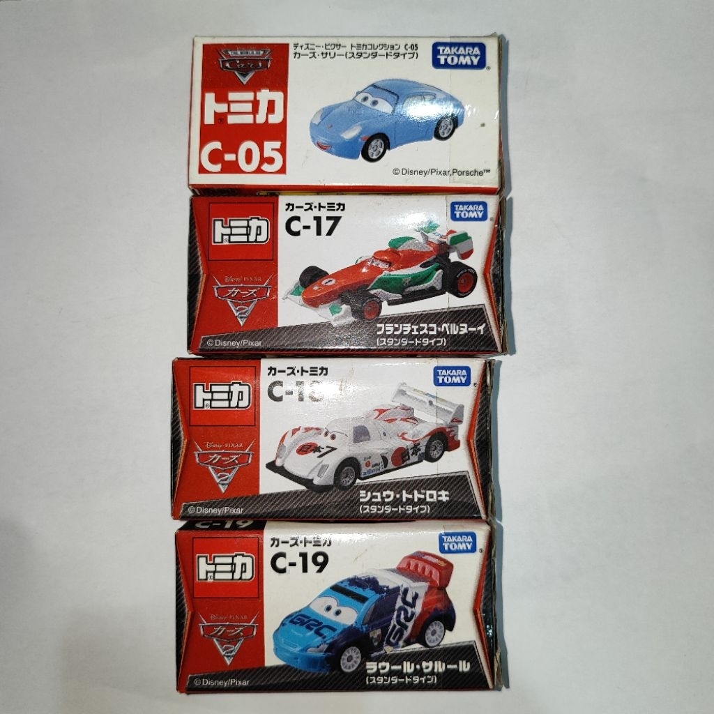 Tomica Disney Pixar Cars 2 Cars Movie Limited Edition Diecast