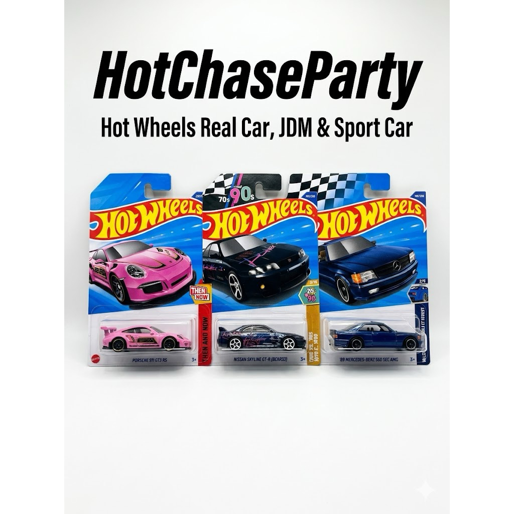Hot Wheels Real Car - JDM - Sport Car Lot Terbaru 2026