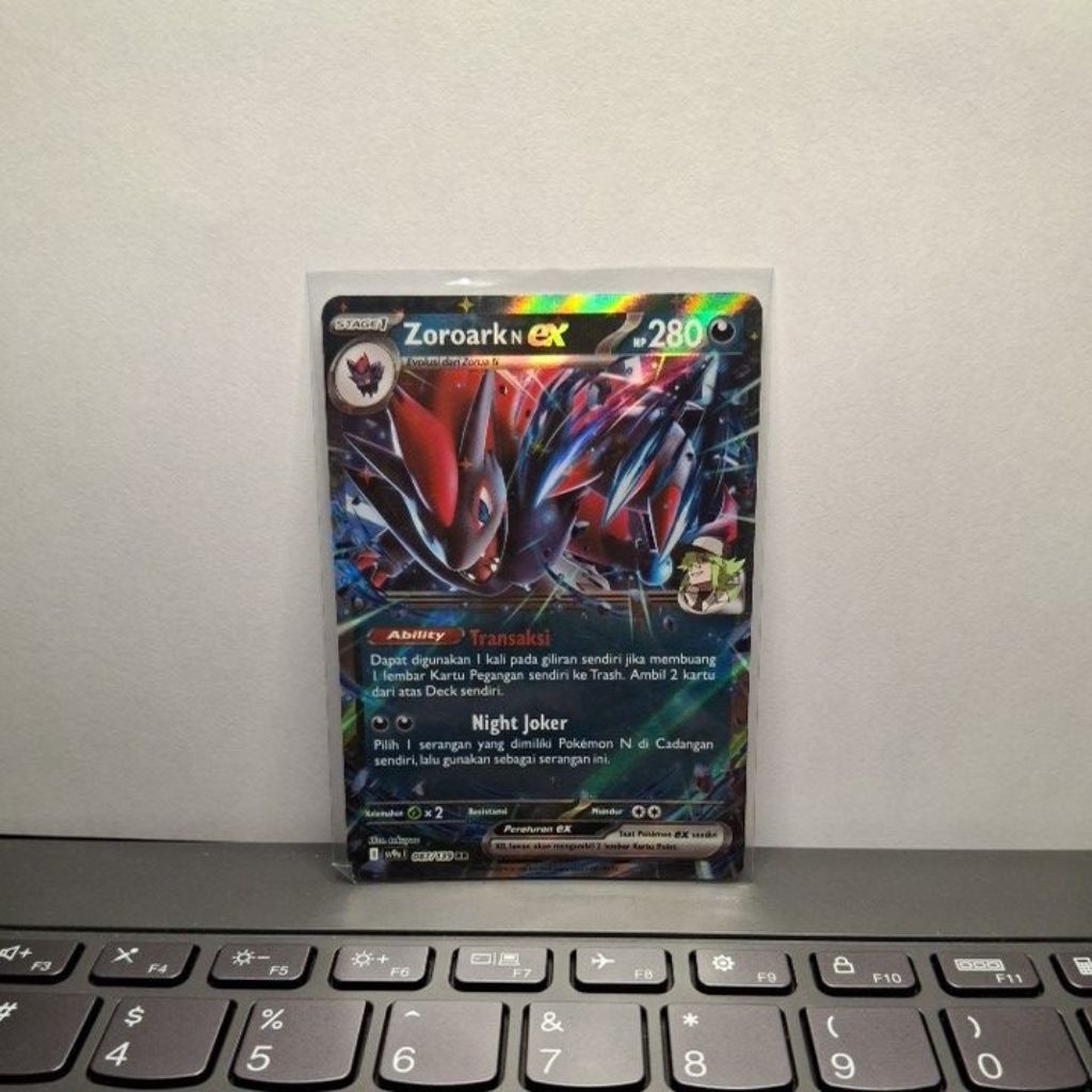 POKEMON TCG Indonesia - Zoroark N ex RR MA3
