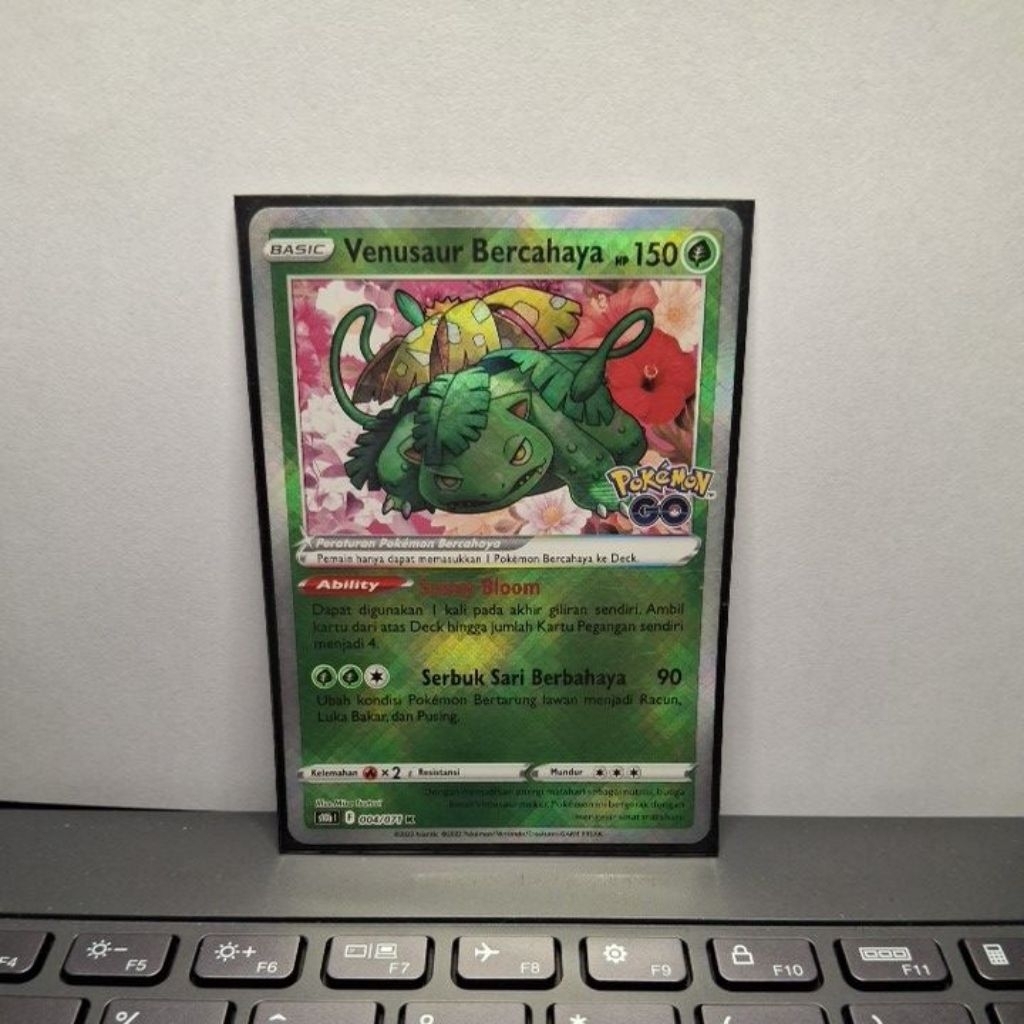 POKEMON TCG Indonesia - Venusaur Bercahaya K pokemon go