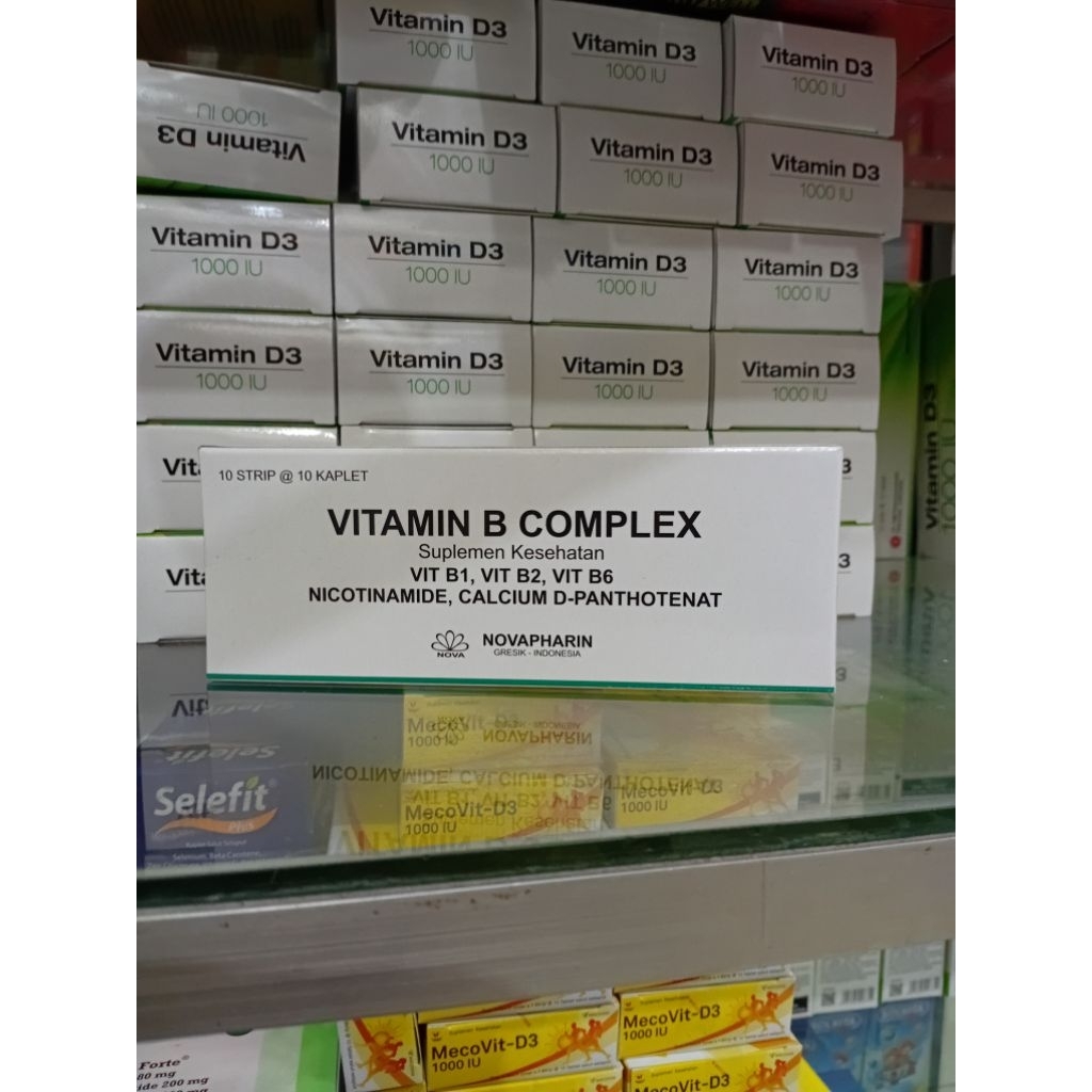 Vitamin B Complek Nova box 10Strip 100Tablet