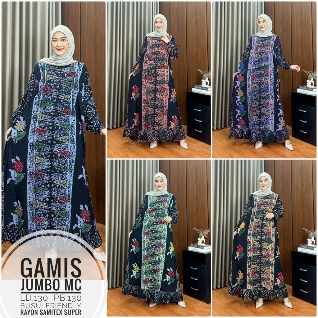 GAMIS SUPER JUMBO| GAMIS SUJU| GAMIS BATIK CAP| LONGDRESS BATIK| GAMIS ENCIM PREMIUM| GAMIS BATIK PR