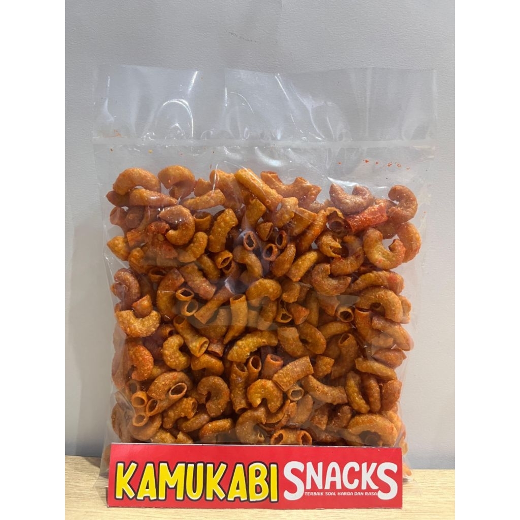 Makaroni Bantet Pedas - Cemilan - Kue Kering - Snack