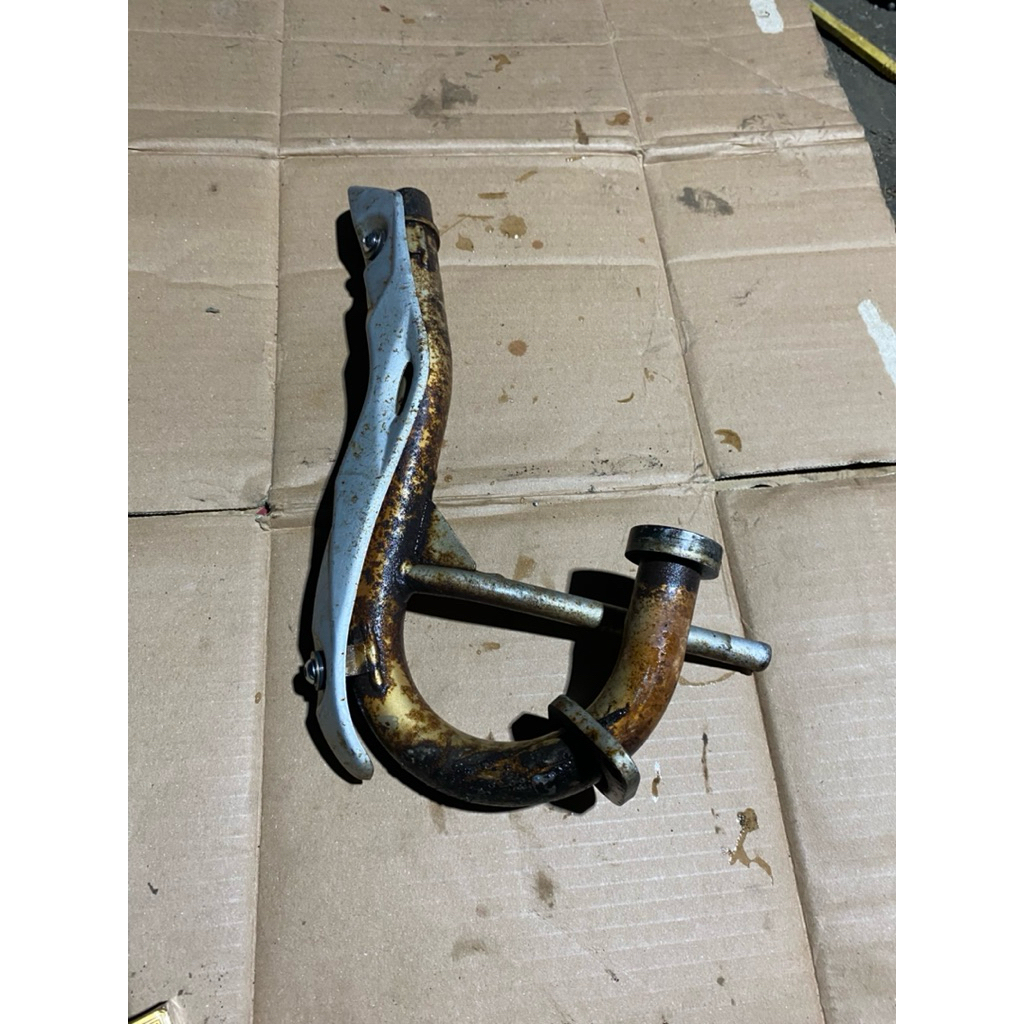 Leher leheran knalpot klx bf L S original copotan