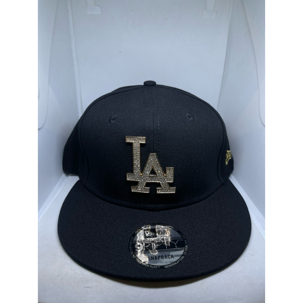 Topi Snapback New Era 9 Fifty LA / NY Logo Besi