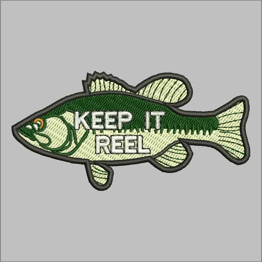 PATCH IKAN BORDIR LOGO EMBLEM EMBROIDERY RBC