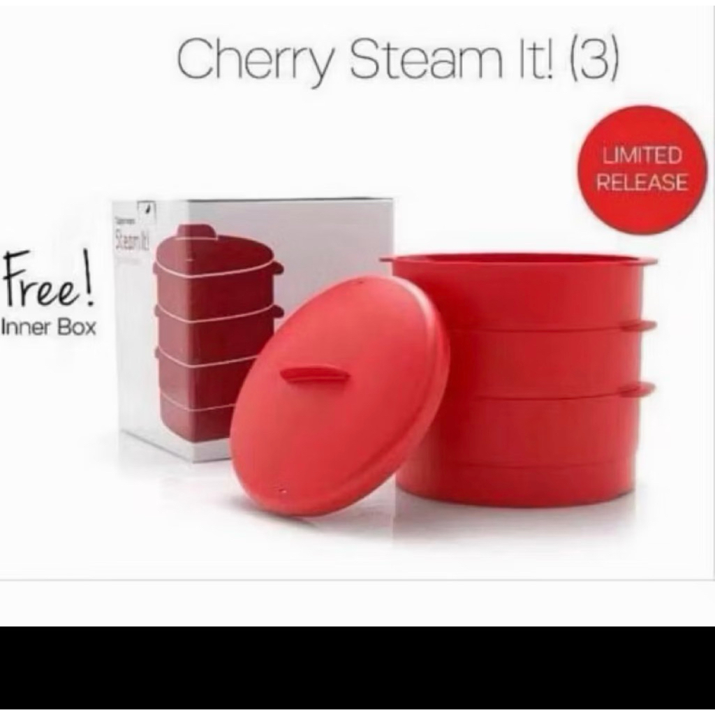original Tupperware steam it 3 susun / pengukus / kukusan