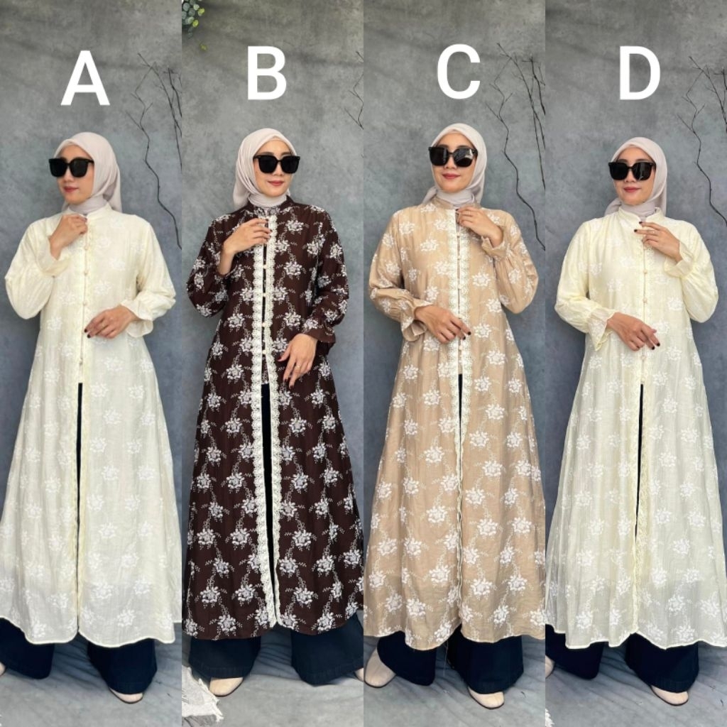 Long Tunik Tancel by M.S.F // Original 100%