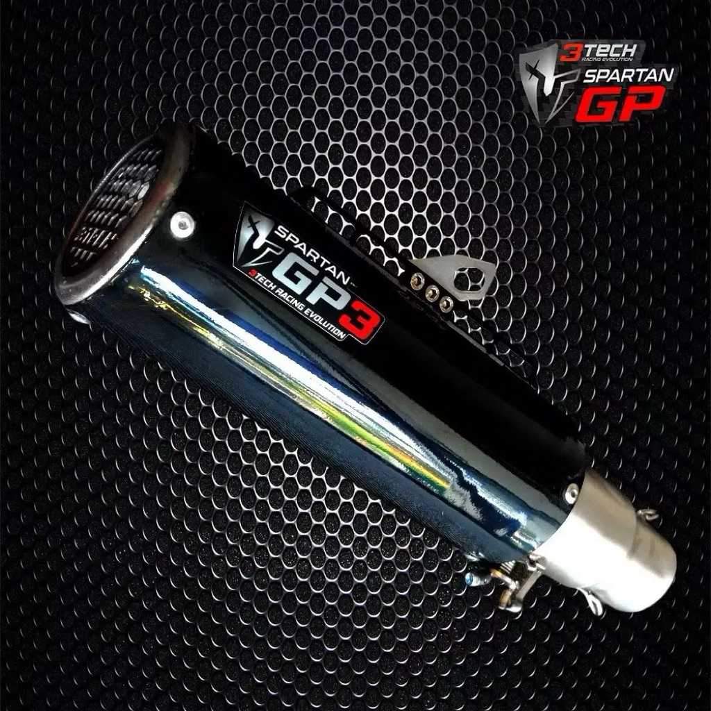 Knalpot 3 Suara Tridente F19 Carbon Tridente f23 Tridente f20 Ori 3tech Tridente