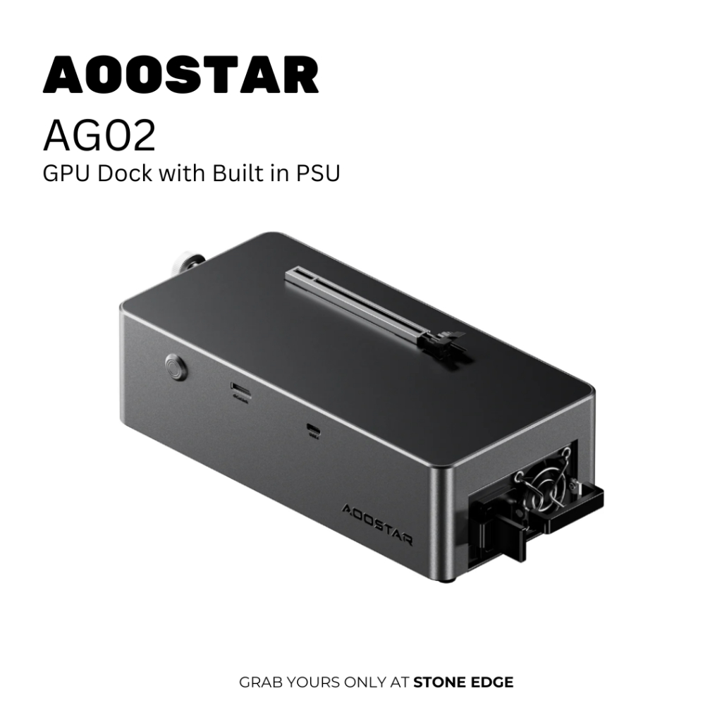 AOOSTAR AG02 eGPU Dock 800W OCuLink USB4 External GPU Dock Support RTX 4060 4070 Mini PC OXP GPD