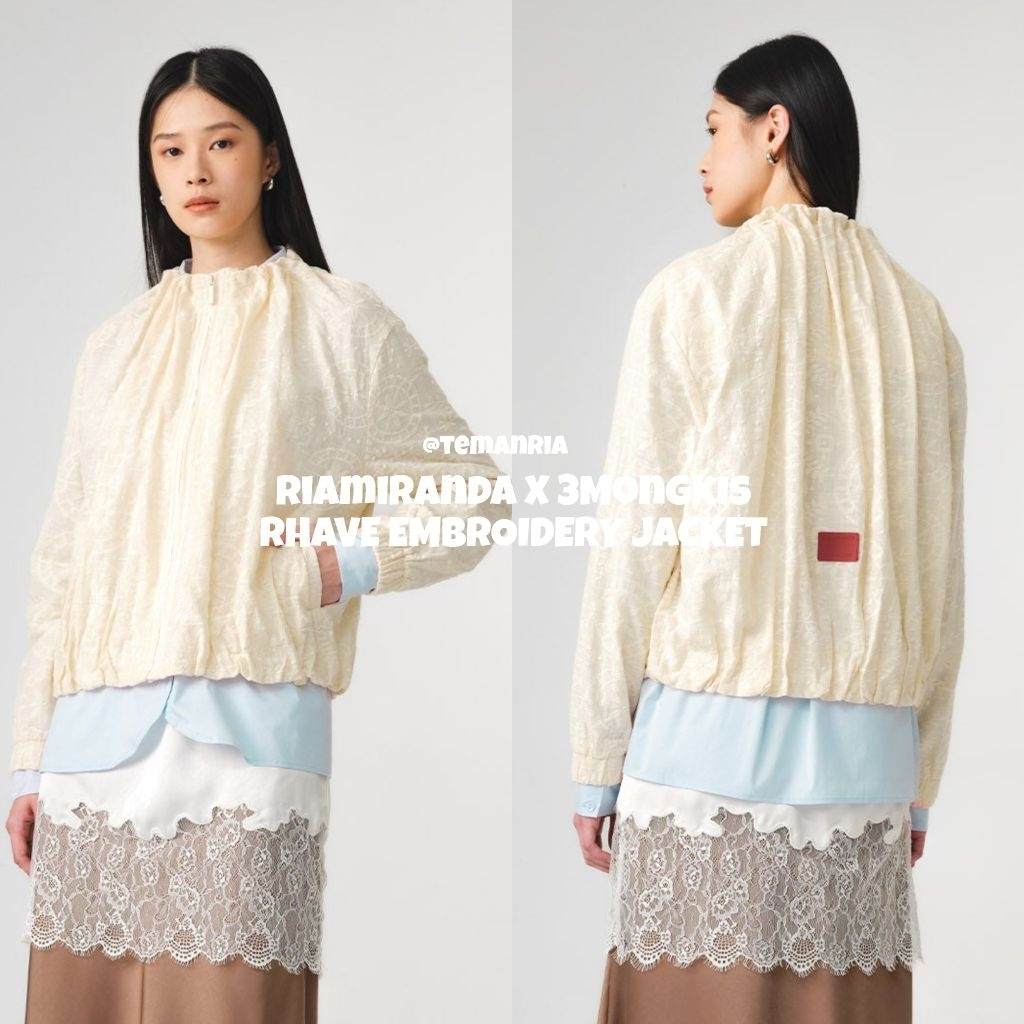 RHAVE EMBROIDERY JACKET Riamiranda x 3Mongkis