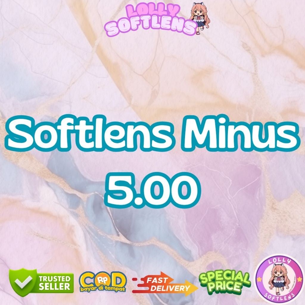 [Lolly Softlens] Softlens Minus 5.00