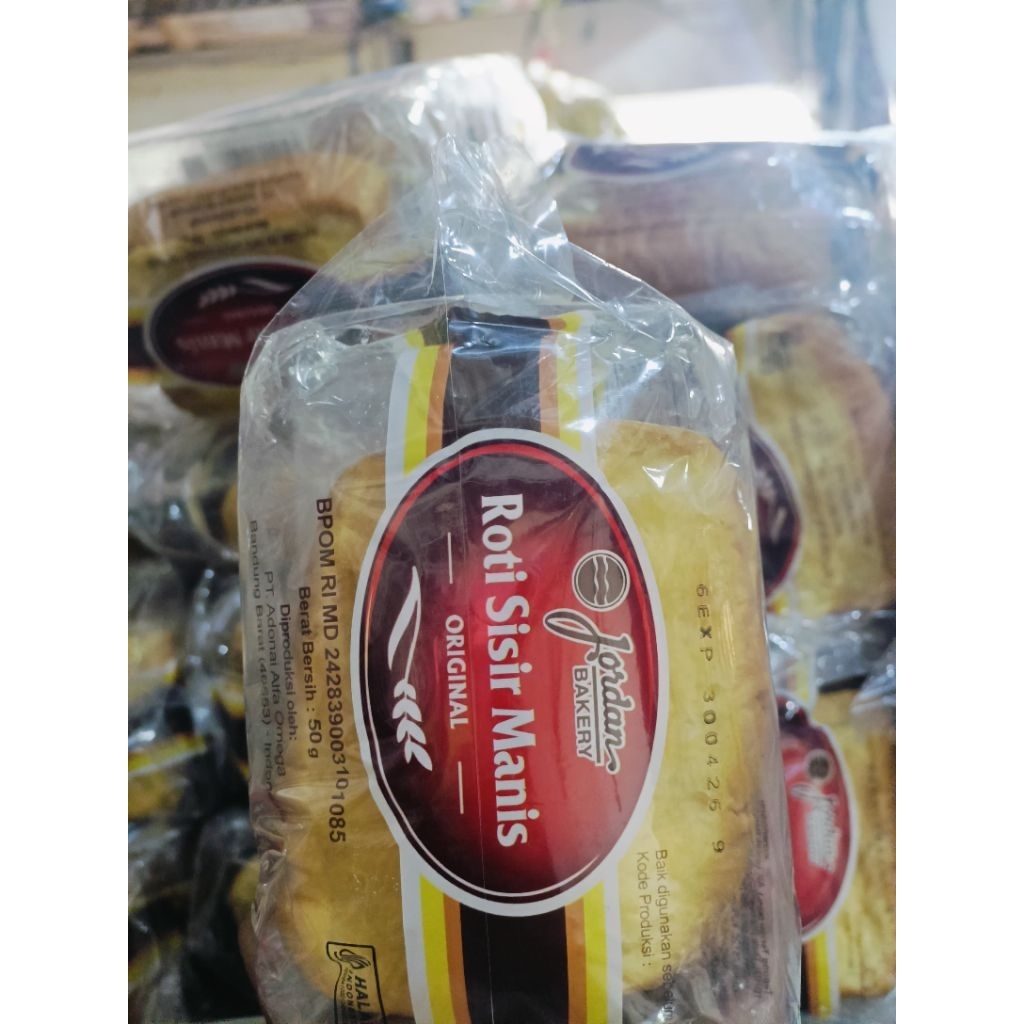 ROTI SISIR 1BUNGKUS ISI 5PCS ENAK BANGET DAH