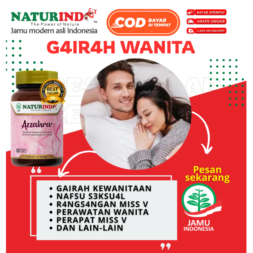 Suplemen Penambah Gairah Wanita Tingkatkan Stamina Wanita AZZAHRA NATURINDO
