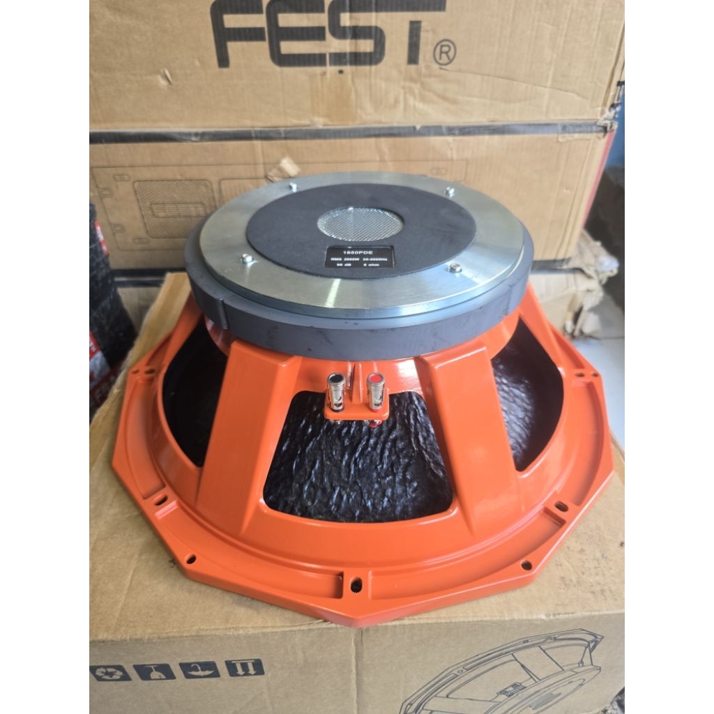 Speaker 18 inch Precision Devices PD 1850 PDE Orange Coil 5 inc PD 1850 Orange
