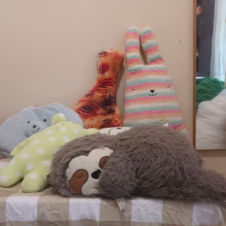Bantal Boneka Brand dan No Brand PL | miniso, crafto, makanan, hewan, dll