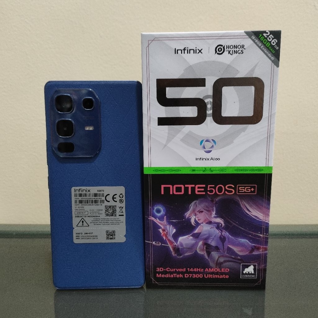 Handphone Infinix Note 50S 5G+ Ram 8 256 GB
