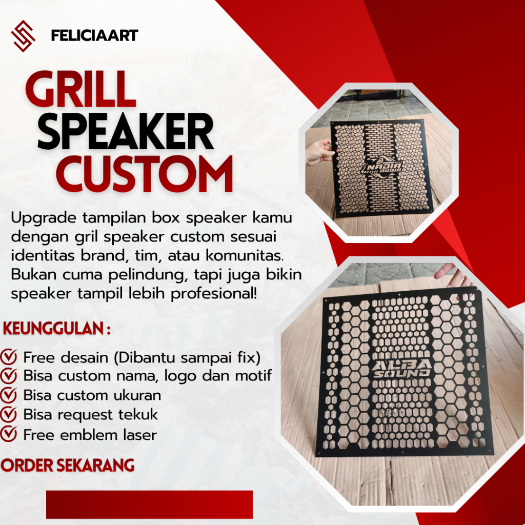 GRILL SPEAKER CUSTOM